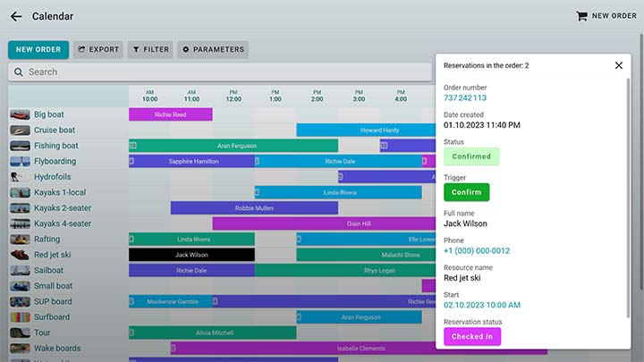 Calendar View